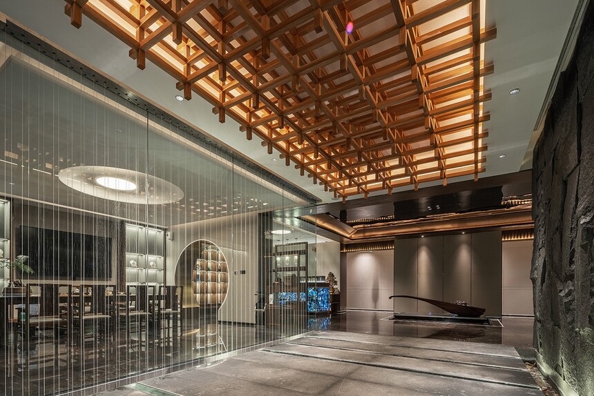 浦东餐厅装潢设计2000平饭店装修图片